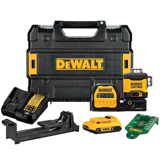 Dewalt 20V MAX Green Laser kit